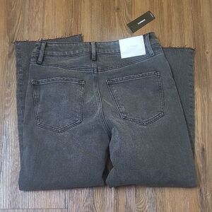 Express Charcoal Denim Pants New‎ for women 4s